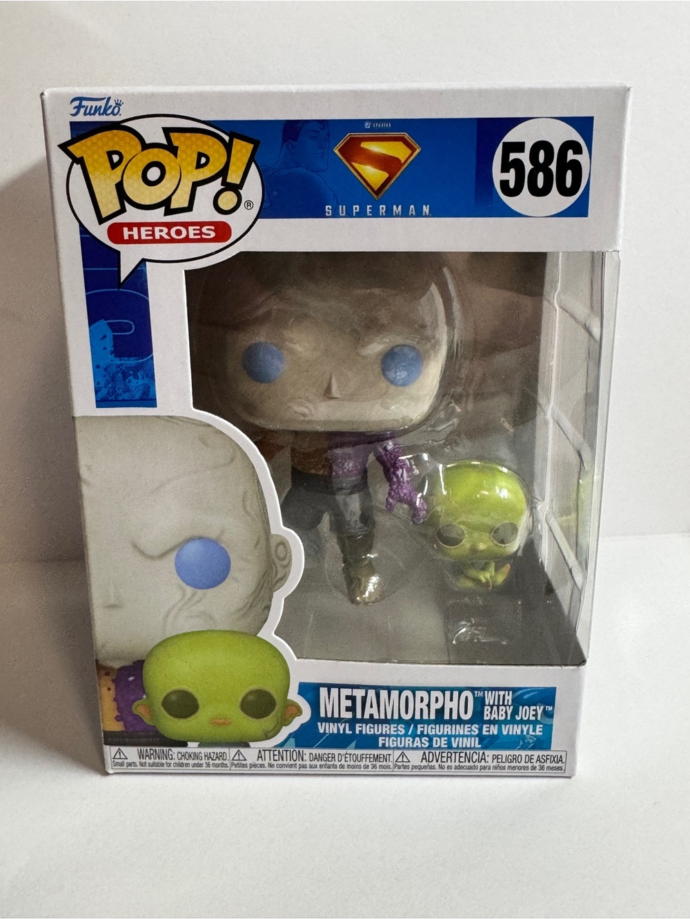DC Funko‎ Pop! Metamorpho with Baby Joey - White, Purple, Green